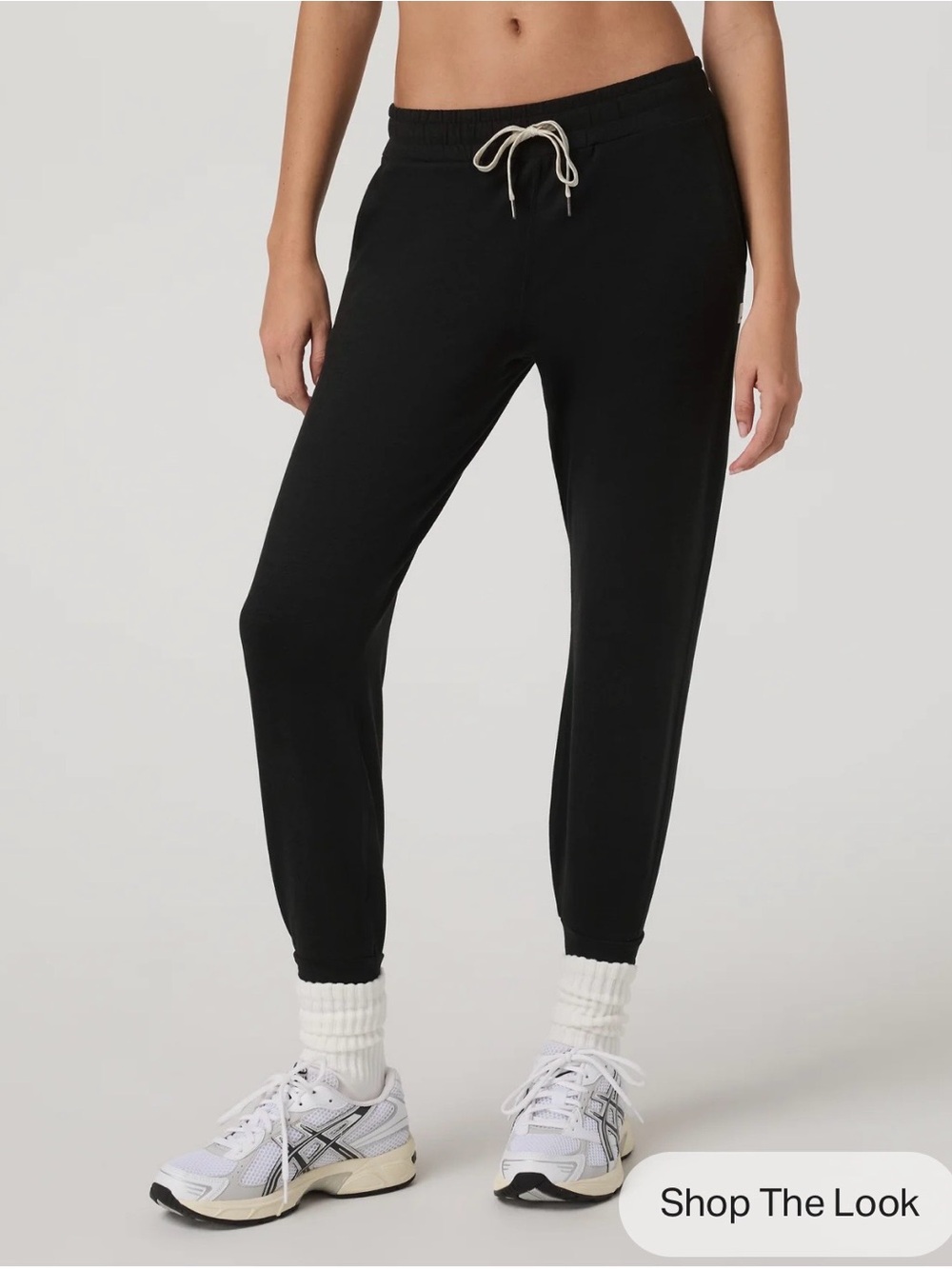 Vuori Women’s Performance Joggers Black, Drawstring M